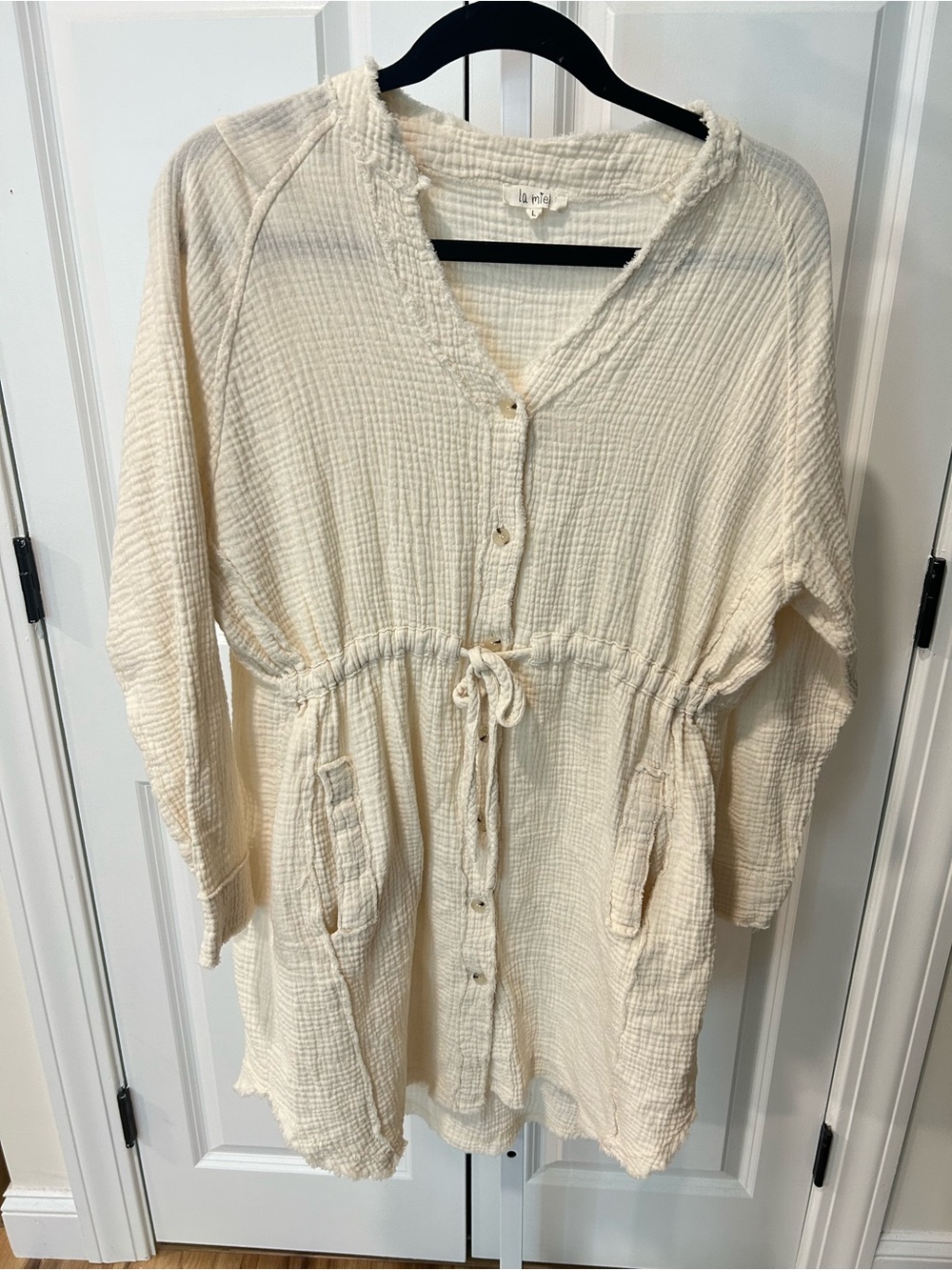 Gauze Tunic Dress
